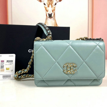 商品名称：シャネル CHANEL CC-CH0957NQL　2021年最新入荷 19 チェーンウォレット フラップバッグ 斜め掛け ショルダーバッグ クロスボディバッグ レディースかばん