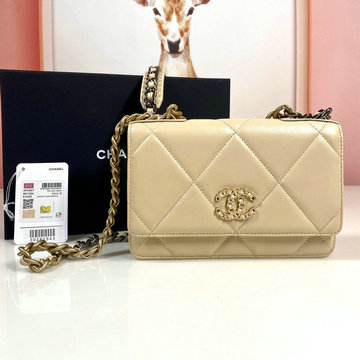 商品名称：シャネル CHANEL CC-CH0957NXS　2021年最新入荷 19 チェーンウォレット フラップバッグ 斜め掛け ショルダーバッグ クロスボディバッグ レディースかばん