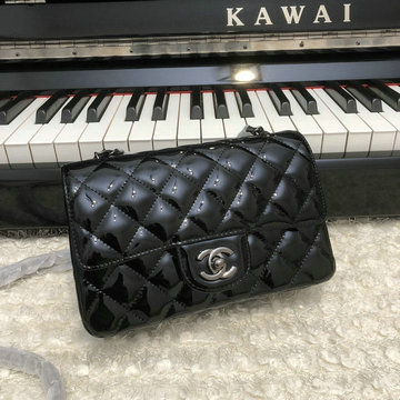 商品名称：シャネル CHANEL CC-CH1116GPYBK　2021年最新入荷 クラシック フラップバッグ 斜め掛け ショルダーバッグ クロスボディバッグ レディースかばん パテントレザー