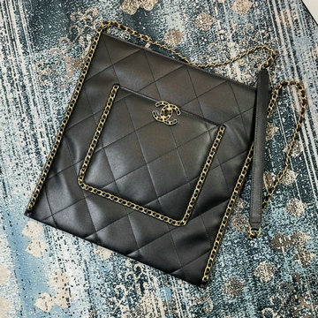 商品名称：シャネル CHANEL CC-CH2973BK　2021年最新入荷 ショッピング バッグ トートバッグ ハンドバッグ 斜め掛け ショルダーバッグ カーフスキン