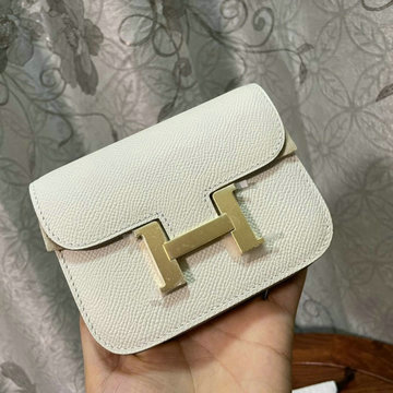 商品名称：エルメス HERMES 063-H1081SJNB　2021年最新入荷 コンスタンス スリム ミニ ポケット ウェストバッグ 斜め掛け ショルダーバッグ クロスボディバッグ レディースかばん