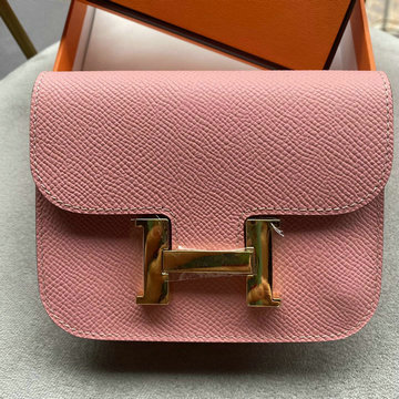 商品名称：エルメス HERMES 063-H1081SJQF　2021年最新入荷 コンスタンス スリム ミニ ポケット ウェストバッグ 斜め掛け ショルダーバッグ クロスボディバッグ レディースかばん