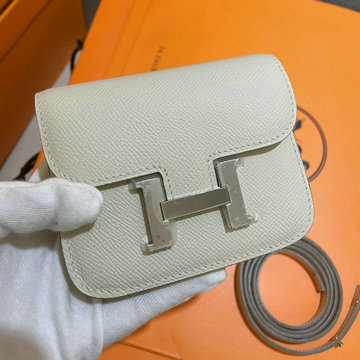 エルメス HERMES 063-H1081SYNB　2021年最新入荷 コンスタンス スリム ミニ ポケット ウェストバッグ 斜め掛け ショルダーバッグ クロスボディバッグ レディースかばん