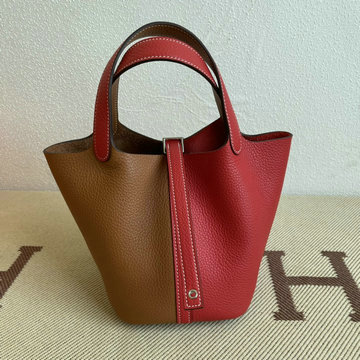 商品名称：エルメス HERMES 063-H02618TCPZR　2021年最新入荷 ピコタン バケットバッグ トートバッグ ハンドバッグ ショッピングバッグ レディースかばん TCレザー