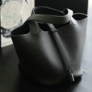 商品名称：エルメス HERMES 063-H104218LQBK　2021年最新入荷 ピコタン バケットバッグ トートバッグ ハンドバッグ ショッピングバッグ レディースかばん TCレザー