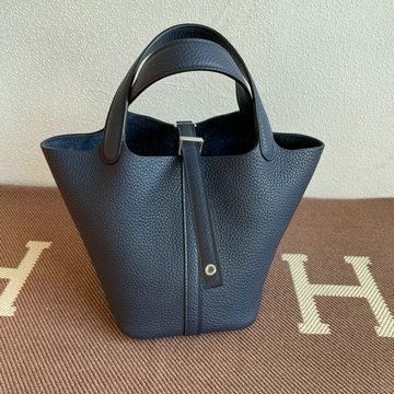 商品名称：エルメス HERMES 063-H104218TCYSL　2021年最新入荷 ピコタン バケットバッグ トートバッグ ハンドバッグ ショッピングバッグ レディースかばん TCレザー