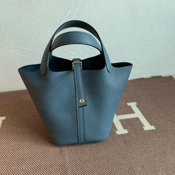 エルメス HERMES 063-H104218TCYXL　2021年最新入荷 ピコタン バケットバッグ トートバッグ ハンドバッグ ショッピングバッグ レディースかばん TCレザー