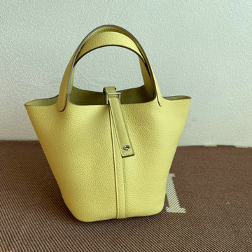 商品名称：エルメス HERMES 063-H104218TCYXY　2021年最新入荷 ピコタン バケットバッグ トートバッグ ハンドバッグ ショッピングバッグ レディースかばん TCレザー