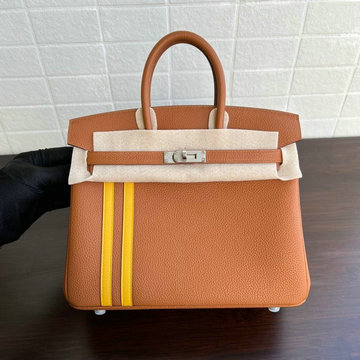 商品名称：エルメス HERMES 063-HBK25TTPYZY　2021年最新入荷 バーキンバッグ トップハンドルバッグ トートバッグ ハンドバッグ レディースかばん togoレザー