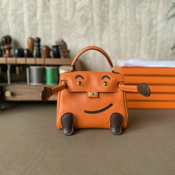 エルメス HERMES 063-HKDO22SFCK　2021年最新入荷 ケリードール トップハンドルバッグ トートバッグ ハンドバッグ 手持ちかばん swift革
