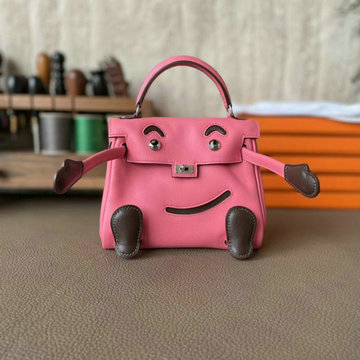 商品名称：エルメス HERMES 063-HKDO22SFFK　2021年最新入荷 ケリードール トップハンドルバッグ トートバッグ ハンドバッグ 手持ちかばん swift革