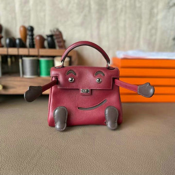 エルメス HERMES 063-HKDO22SFJK　2021年最新入荷 ケリードール トップハンドルバッグ トートバッグ ハンドバッグ 手持ちかばん swift革