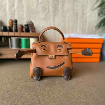 エルメス HERMES 063-HKDO22SFZK　2021年最新入荷 ケリードール トップハンドルバッグ トートバッグ ハンドバッグ 手持ちかばん swift革