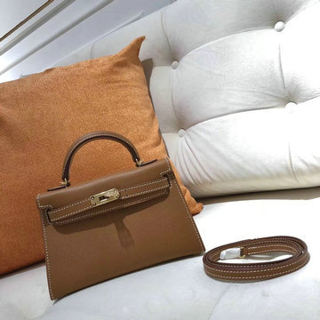 エルメス HERMES 063-HKL19SBQJJZ　2021年最新入荷 ミニ ケリー トップハンドルバッグ トートバッグ ハンドバッグ 2way 斜め掛け ショルダーバッグ