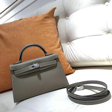 商品名称：エルメス HERMES 063-HKL19SBQYLH　2021年最新入荷 ミニ ケリー トップハンドルバッグ トートバッグ ハンドバッグ 2way 斜め掛け ショルダーバッグ