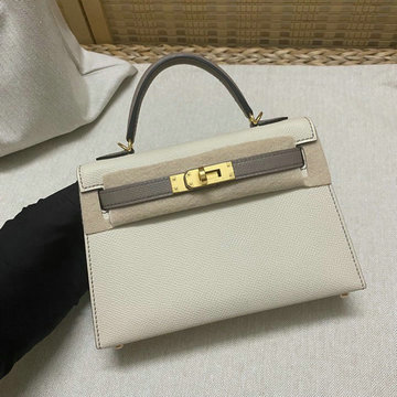 エルメス HERMES 063-HKL19SBPJBH　2021年最新入荷 ミニ ケリー トップハンドルバッグ トートバッグ ハンドバッグ 2way 斜め掛け ショルダーバッグ