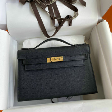 商品名称：エルメス HERMES 063-HKL22SBQJBK　2021年最新入荷 ケリー 22 トップハンドルバッグ トートバッグ ハンドバッグ 2way 手持ちかばん クラッチバッグ