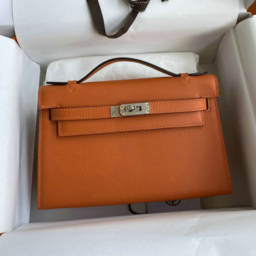 エルメス HERMES 063-HKL22SBQYCS　2021年最新入荷 ケリー 22 トップハンドルバッグ トートバッグ ハンドバッグ 2way 手持ちかばん クラッチバッグ ヴォーエプソン