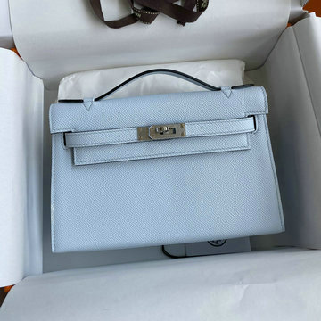 エルメス HERMES 063-HKL22SBQYWL　2021年最新入荷 ケリー 22 トップハンドルバッグ トートバッグ ハンドバッグ 2way 手持ちかばん クラッチバッグ ヴォーエプソン