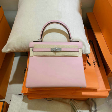 商品名称：エルメス HERMES 063-HKL25SFJQF　2021年最新入荷 ケリー 25 トップハンドルバッグ トートバッグ ハンドバッグ レディースかばん swift革