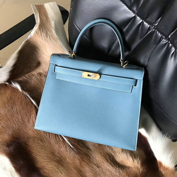 エルメス HERMES 063-HKL28SBJNL　2021年最新入荷 ケリー 28 トップハンドルバッグ トートバッグ ハンドバッグ レディースかばん ヴォーエプソン