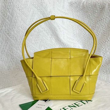 ボッテガヴェネタ BOTTEGAVENETA aj-BOV666874YL　2021年最新入荷 ザ アルコ ミニ トップハンドルバッグ トートバッグ ハンドバッグ 2way 斜め掛け ショルダーバッグ