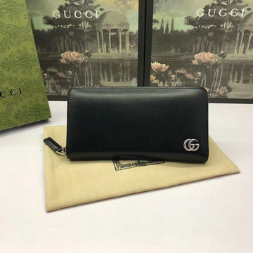 グッチ GUCCI 057-GG428736YBK　2022年最新入荷 GGマーモント ジッピーウォレット ファスナー長財布 ロングウォレット カード入れ 札入れ カーフレザー