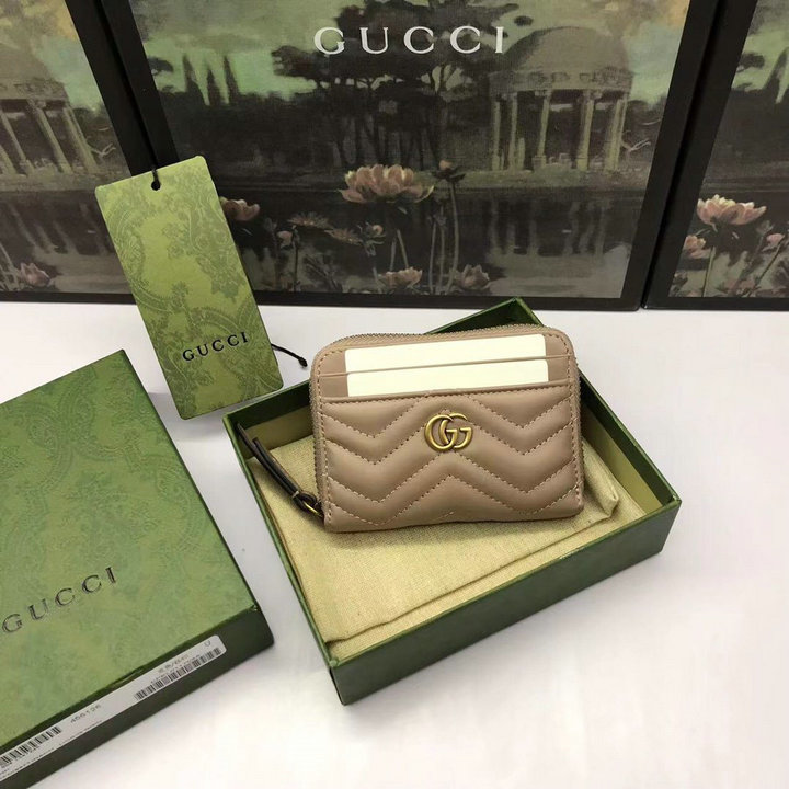 グッチ GUCCI 057-GG621772PLF　2022年最新入荷 ジッピーウォレット ショートウォレット コインケース 小銭入れ カード入れ カーフレザー