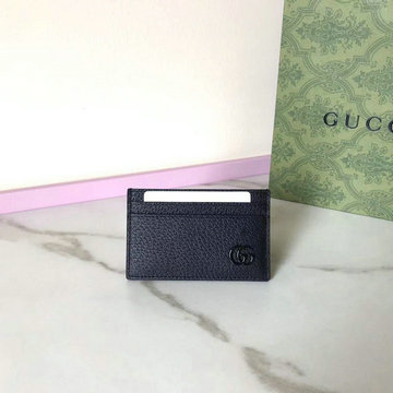 グッチ GUCCI 057-GG657588LBK　2022年最新入荷 GGマーモント カードケース カーフレザー
