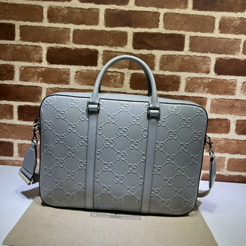 グッチ GUCCI 057-GG658573QL　2022年最新入荷 GGエンボス ブリーフケース トップハンドルバッグ トートバッグ 2way ショルダーバッグ ビジネスバッグ