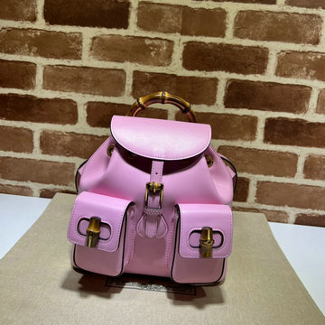 グッチ GUCCI 057-GG702101FH　2022年最新入荷 バンブー バックパック レディース リュックサック リュック ディパックバッグ カーフレザー