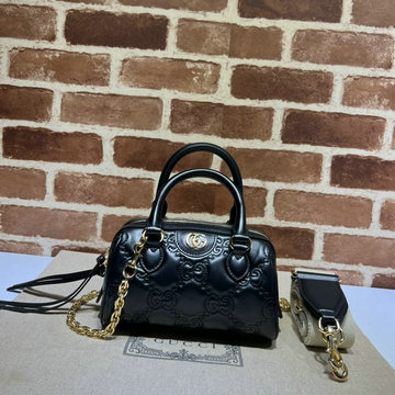商品名称：グッチ GUCCI 057-GG702251BK　2022年最新入荷 GGマトラッセ レザー ミニバッグ トートバッグ ハンドバッグ 斜め掛け ショルダーバッグ クロスボディバッグ レザー