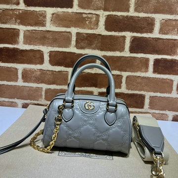 グッチ GUCCI 057-GG702251QL　2022年最新入荷 GGマトラッセ レザー ミニバッグ トートバッグ ハンドバッグ 斜め掛け ショルダーバッグ クロスボディバッグ レザー
