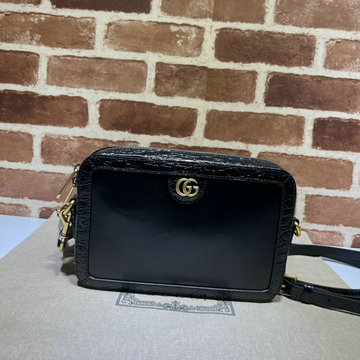 グッチ GUCCI 057-GG710861BK　2022年最新入荷 オフィディア スクエアバッグ 斜め掛け ショルダーバッグ クロスボディバッグ レザー