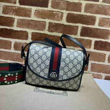 グッチ GUCCI 057-GG722117BJL　2022年最新入荷 オフィディア GG ミニバッグ 斜め掛け ショルダーバッグ クロスボディバッグ レディースカバン キャンパス レザー