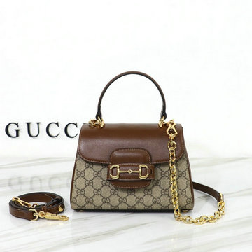 グッチ GUCCI 057-GG703848BKF　2022年最新入荷 ホースビット 1955 ミニバッグ トートバッグ ハンドバッグ 斜め掛け ショルダーバッグ クロスボディバッグ