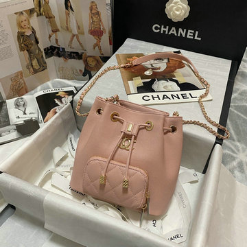 シャネル CHANEL CC-CH2318FH　2022年最新入荷 バゲットバッグ 斜め掛け ショルダーバッグ クロスボディバッグ ドローストリングバッグ レディースかばん