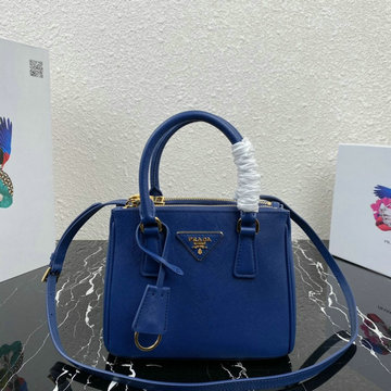 商品名称：プラダ PRADA GH-PD1BA906BL　2022年最新入荷 ガレリア サフィアーノレザー ミニバッグ トートバッグ 2way ショルダーバッグ カーフレザー レディースかばん