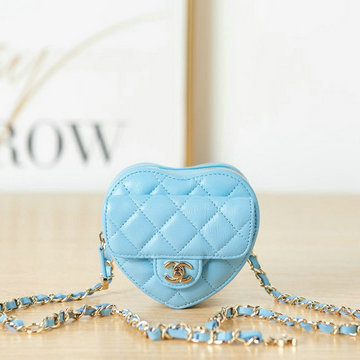 シャネル CHANEL CC-CH2787TL　2022年最新入荷 ハート チェーンポーチ 斜め掛け ショルダーバッグ クロスボディバッグ レディースかばん ラムスキン