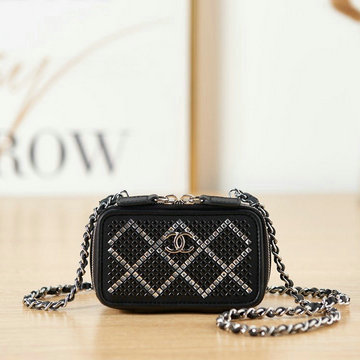 シャネル CHANEL CC-CH2856PBK　2022年最新入荷 チェーン クラッチ スクエアバッグ 斜め掛け ショルダーバッグ クロスボディバッグ レディースかばん