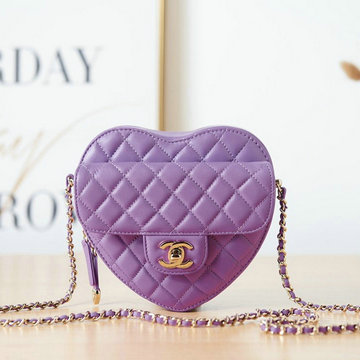 シャネル CHANEL CC-CH3191ZS　2022年最新入荷 ハート チェーンポーチ 斜め掛け ショルダーバッグ クロスボディバッグ レディースかばん ラムスキン