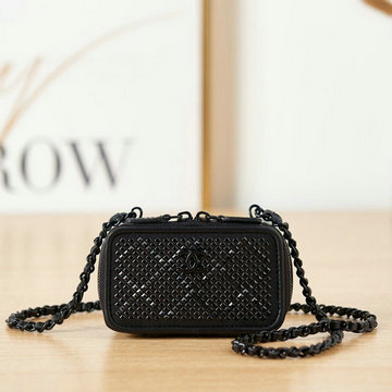 シャネル CHANEL CC-CH2856QBK　2022年最新入荷 チェーン クラッチ スクエアバッグ 斜め掛け ショルダーバッグ クロスボディバッグ レディースかばん
