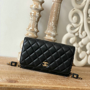 シャネル CHANEL CC-CH2923BK　2022年最新入荷 チェーンウォレット フラップバッグ 斜め掛け ショルダーバッグ クロスボディバッグ
