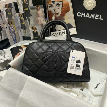 シャネル CHANEL CC-CH3034BK　2022年最新入荷 ボーリングバッグ トップハンドルバッグ トートバッグ ハンドバッグ レディースかばん