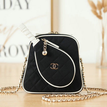 シャネル CHANEL CC-CH3150BK　2022年最新入荷 チェーン テニスバッグ 斜め掛け ショルダーバッグ クロスボディバッグ