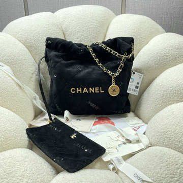 シャネル CHANEL CC-CH3260RJBK　2022年最新入荷 CHANEL 22 スモール ハンドバッグ 斜め掛け ショルダーバッグ クロスボディバッグ レディースかばん