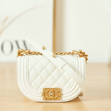 シャネル CHANEL CC-CH3350BS　2022年最新入荷 BOY ミニ メッセンジャーバッグ 斜め掛け ショルダーバッグ クロスボディバッグ レディースかばん