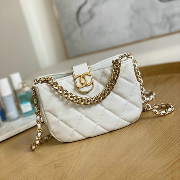 シャネル CHANEL CC-CH3475BS　2022年最新入荷 スモール ホーボー バッグ 斜め掛け ショルダーバッグ クロスボディバッグ レディースかばん
