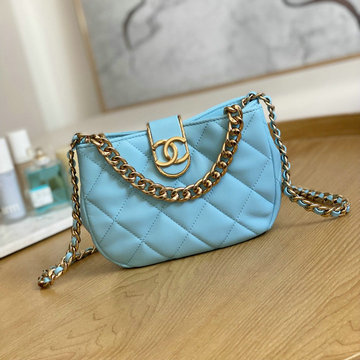 シャネル CHANEL CC-CH3475QL　2022年最新入荷 スモール ホーボー バッグ 斜め掛け ショルダーバッグ クロスボディバッグ レディースかばん