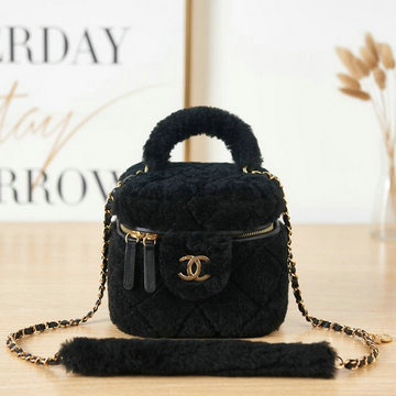 シャネル CHANEL CC-CH3357BK　2022年最新入荷 スモール ヴァニティー ケース トートバッグ ハンドバッグ 斜め掛け ショルダーバッグ クロスボディバッグ レディースかばん